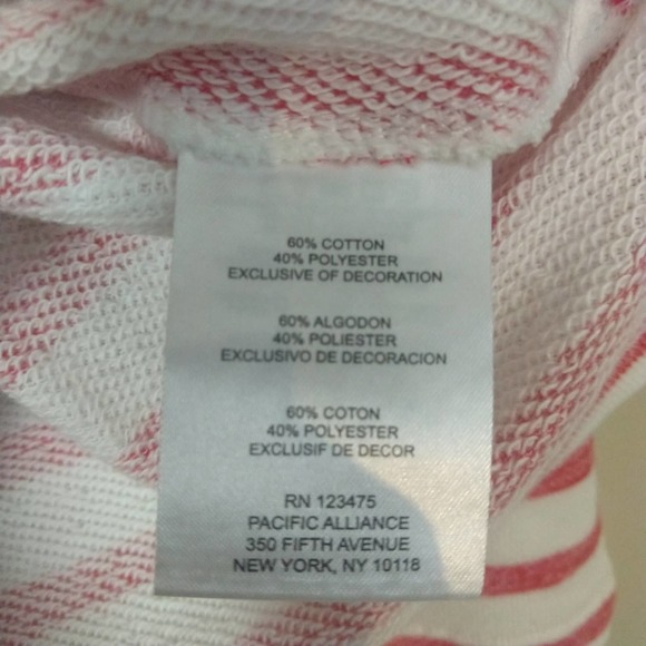 Jones NY French Terry Pullover Sweatshirt Top - Picture 7 of 10